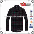 2014 cheap lined plaid checked flannel fabric for shirts